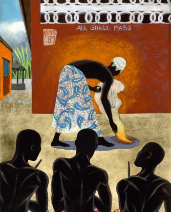 All Shall Pass by Sue Matthews. (Folk Painting of Cuba)