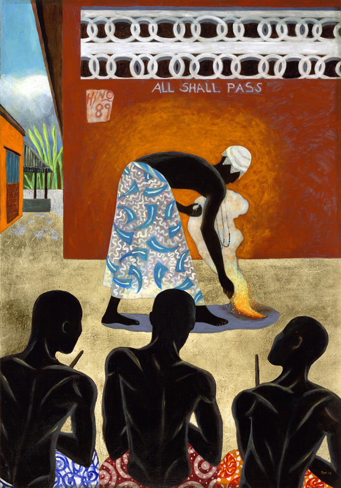 All Shall Pass by Sue Matthews. (Folk Painting of Cuba)
