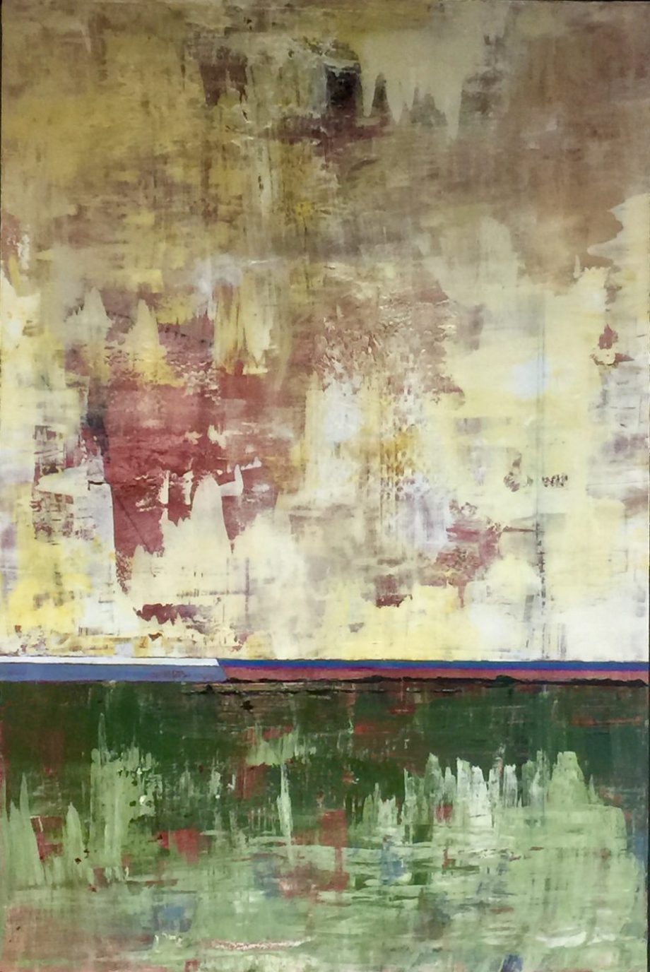 Jack London, No. 4 by Kristen Jensen. (Abstract Acrylic Painting)