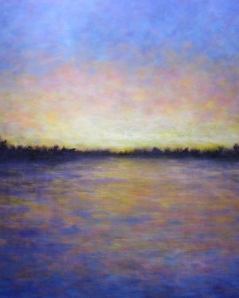 Last Light by Victoria Veedell. (Oil Landscape Painting)