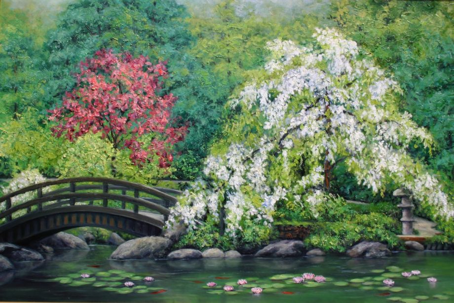 Spring Renewal by Anna Good. (Oil Landscape Painting)