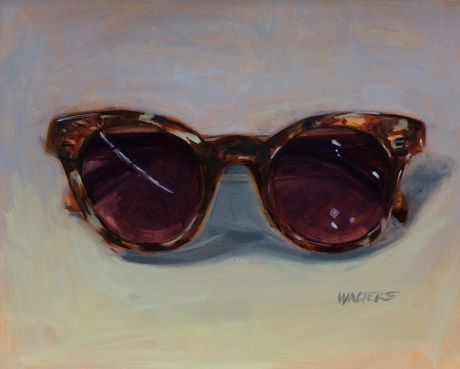 Tortoise Shades by Marlene Walters. (Oil Still Life Painting)