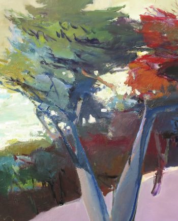 Branch Off by John Maxon. (Oil Landscape Painting)