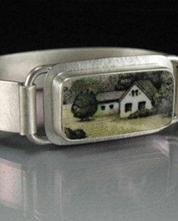 Meadow Cuff Bracelet by Amy Faust. (Hand-made Silver Bracelet)