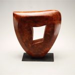 Muse by Bruce Mitchell. (Abstract Wood Sculpture)