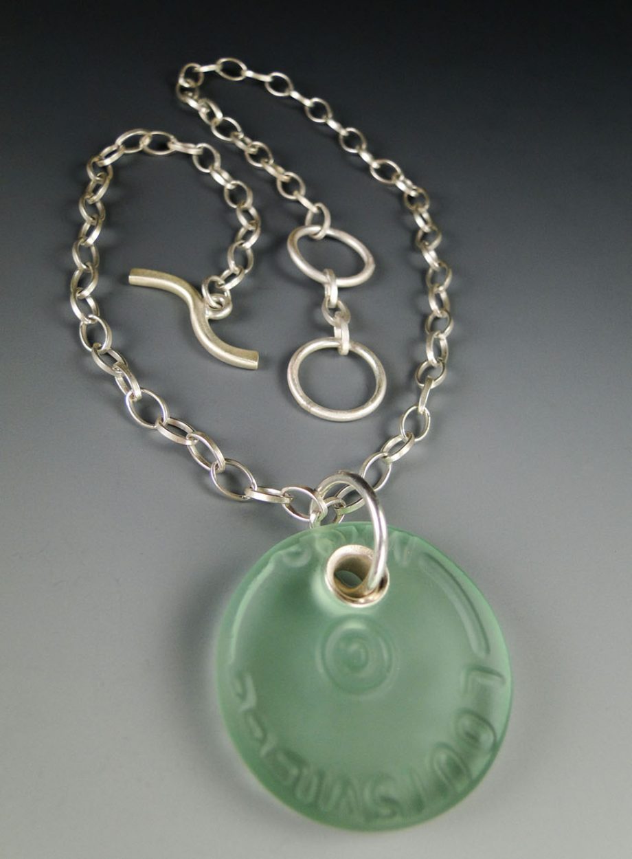 Santa Monica Necklace by Amy Faust. (Hand-made Silver Necklace)