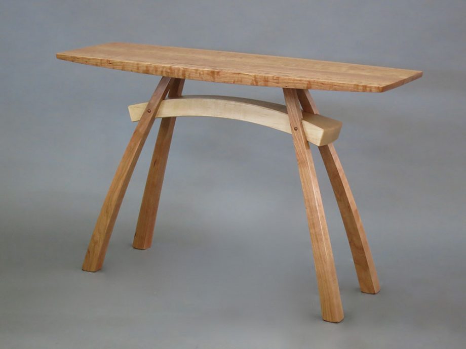 Arc-Trestle Hall Table by Steven M. White