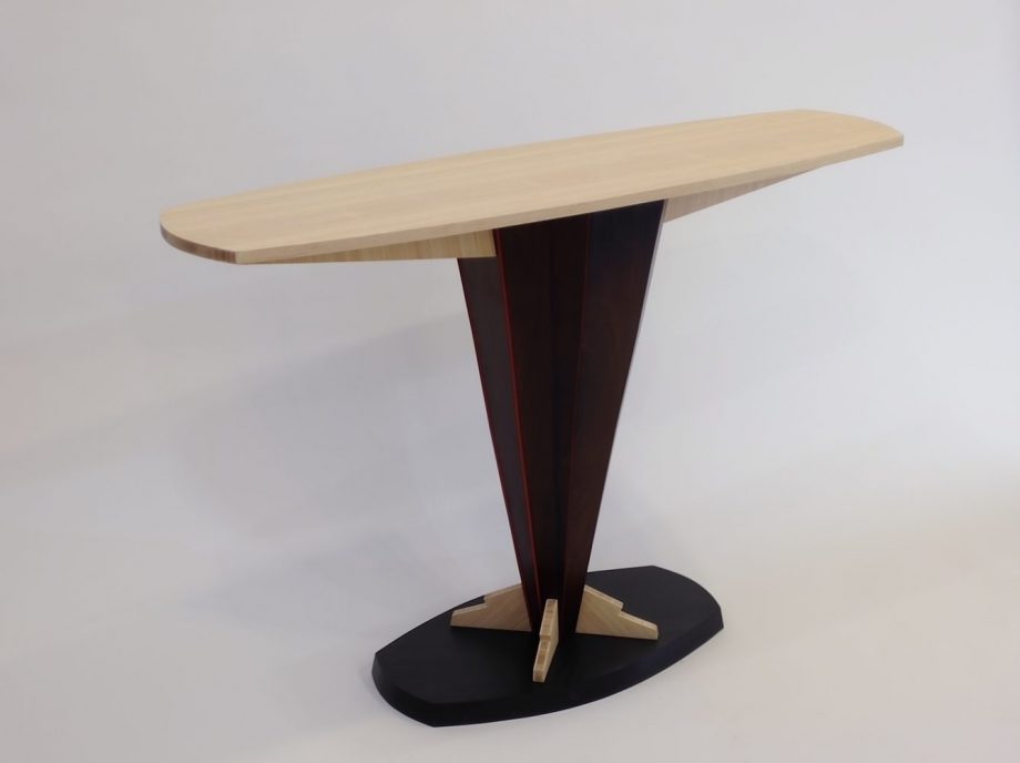 Bamboo Console Table by Erik Wolken