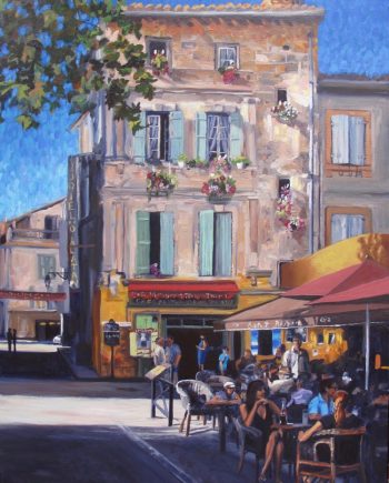 Arles. Oil Painting by Sharon Rusch Shaver