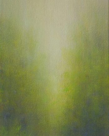 First Light April. Oil Painting by Sharon Rusch Shaver