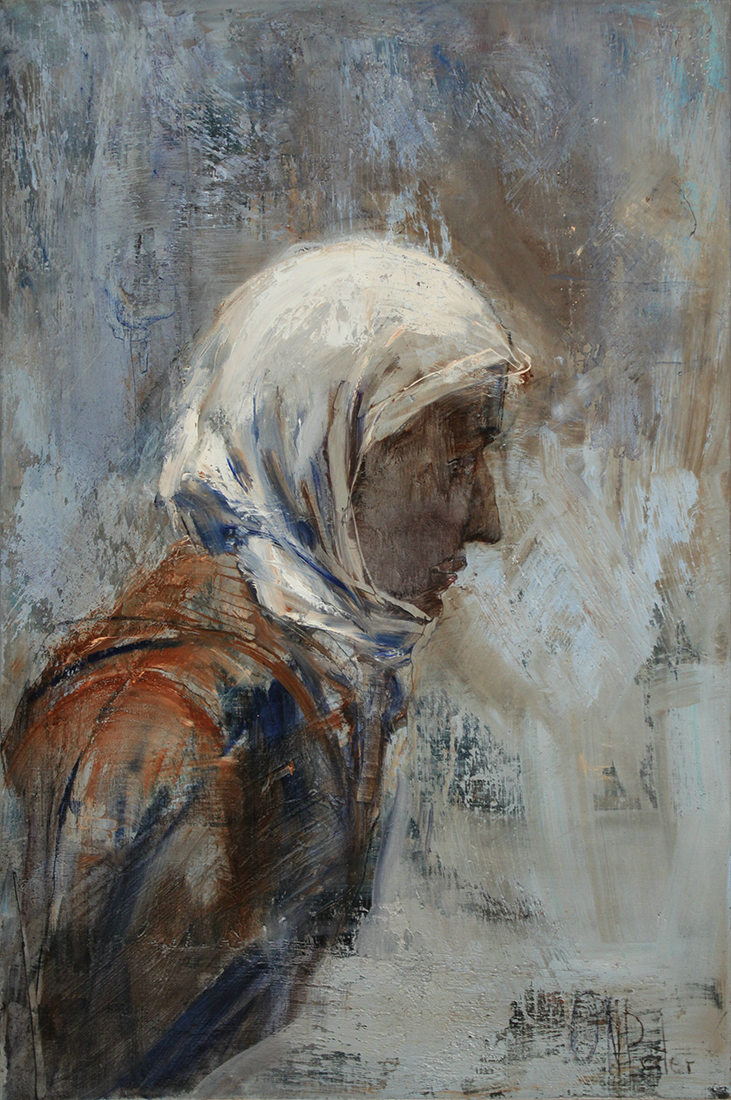 Woman from Tangier by Olga Porter (Oil Painting)