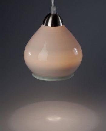 Porcelain Pendant Lamp by Greg Williams (Ceramic Lamp)