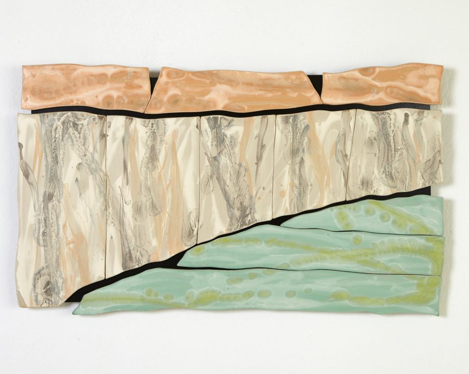 Canyon Deconstructed by Kristi Sloniger (Ceramic Wall Sculpture) | American Artwork